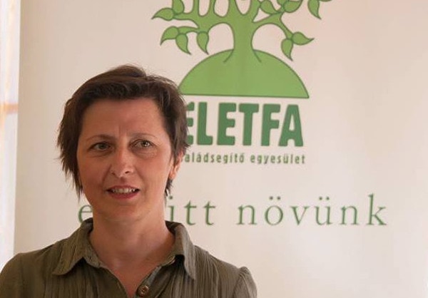 Deme Ilona pszichológus, terapeuta, az Életfa Családsegítő Egyesület elnöke. Fotó: Facebook