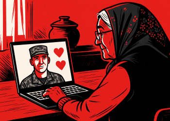 Online csalások. ChatGpt által generált grafika.